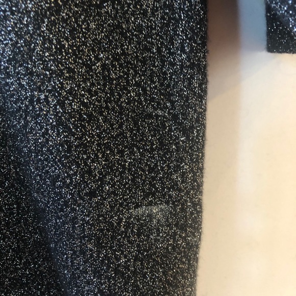 Leith Dark Silver Glitter Sweater Top - Picture 7 of 7